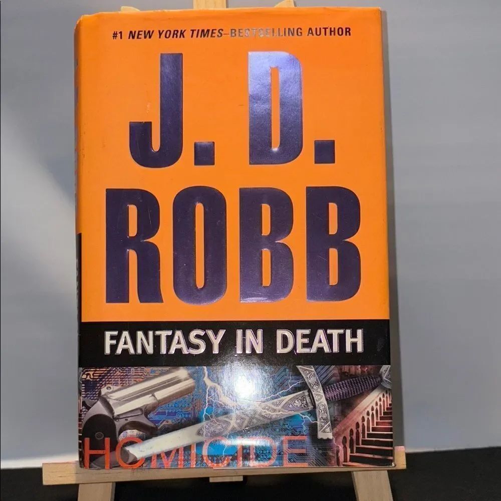 Fantasy in Death by J.D. Robb Hardcover book